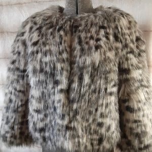 Michael Kors Faux Fur jacket shawl